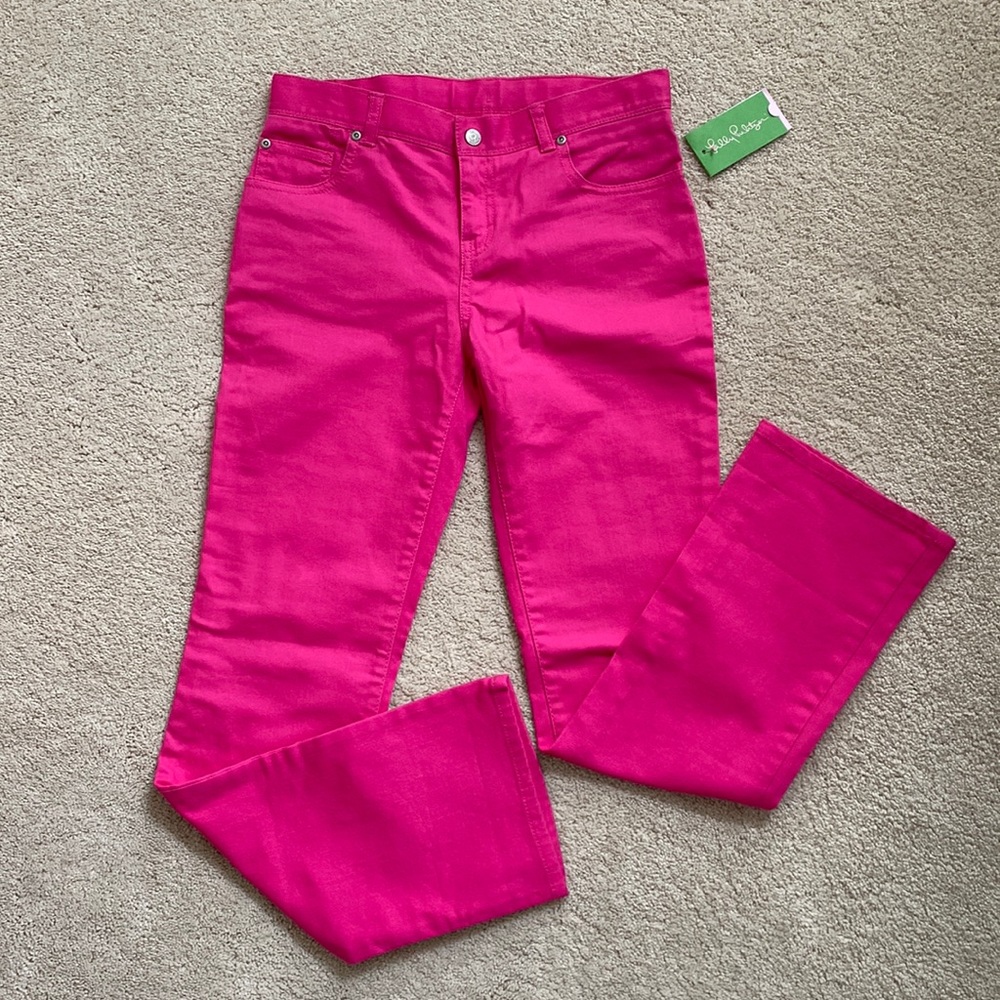 Lilly Pulitzer | pink denim pants jeans